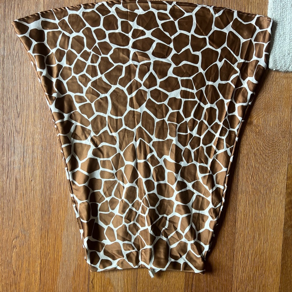 Midi printed skirt size small